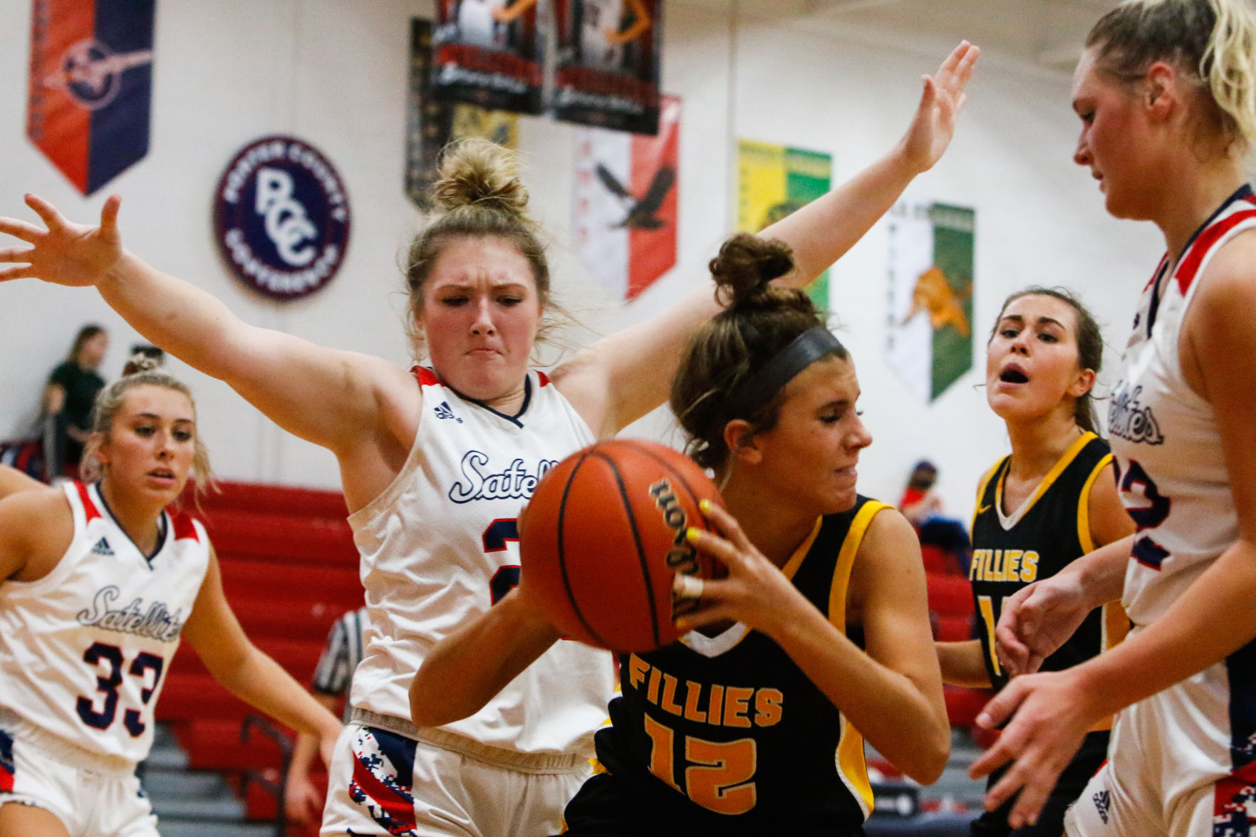 Girls PCC tournament final - Kouts vs. South Central